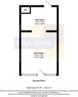 Floorplan - 91 Wick Street Littlehampton BN17 7JN.