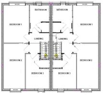 3 Bed 1st Floor FP