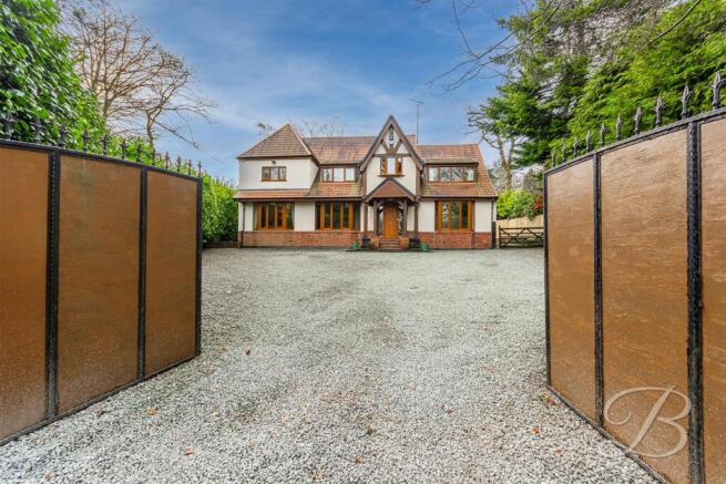 Front Elevation and Driveway