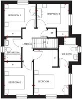 Caledonia 2021 - Campbell Floorplan first floor