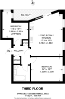 Floorplan area for info only, not for Â£/sq. ft valuation