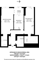 Floorplan area for info only, not for Â£/sq. ft valuation