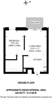 Floorplan area for info only, not for Â£/sq. ft valuation