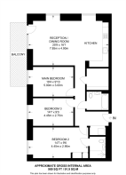 Floorplan area for info only, not for £/sq. ft valuation