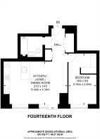 Floorplan area for info only, not for £/sq. ft valuation