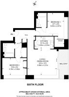 Floorplan area for info only, not for Â£/sq. ft valuation