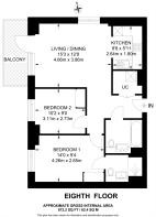 Floorplan area for info only, not for Â£/sq. ft valuation