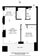 Floorplan area for info only, not for Â£/sq. ft valuation
