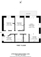Floorplan area for info only, not for £/sq. ft valuation