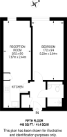 Floorplan area for info only, not for £/sq. ft valuation