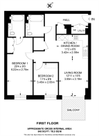 Floorplan area for info only, not for £/sq. ft valuation