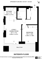 Floorplan area for info only, not for £/sq. ft valuation