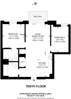 Floorplan area for info only, not for £/sq. ft valuation