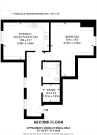 Floorplan area for info only, not for £/sq. ft valuation