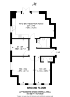 Floorplan area for info only, not for £/sq. ft valuation
