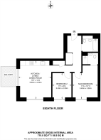 Floorplan area for info only, not for £/sq. ft valuation