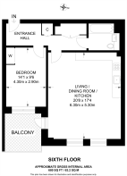 Floorplan area for info only, not for £/sq. ft valuation