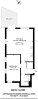 Floorplan area for info only, not for Â£/sq. ft valuation