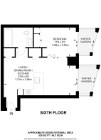 Floorplan area for info only, not for £/sq. ft valuation