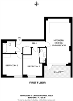 Floorplan area for info only, not for £/sq. ft valuation