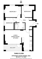 Floorplan area for info only, not for £/sq. ft valuation