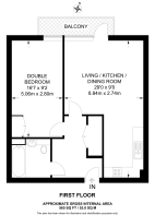 Floorplan area for info only, not for Â£/sq. ft valuation
