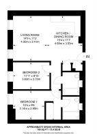 Floorplan area for info only, not for £/sq. ft valuation