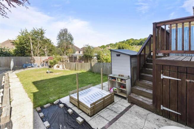 Rear garden