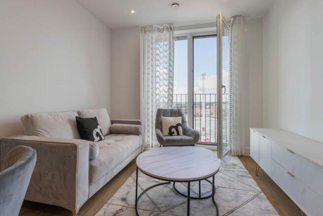 Living Area/Juliet balcony