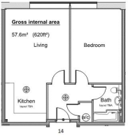 Flat 14 Porters House - Floor plan.png