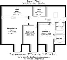 Flat 13, Water Slade Court - Floor plan.JPG