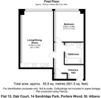 Flat 12, Oak Court - Floor plan.jpg