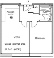 Flat 2 Porters House - Floor plan.png