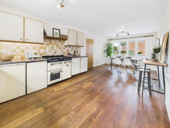 Open plan living kitchen