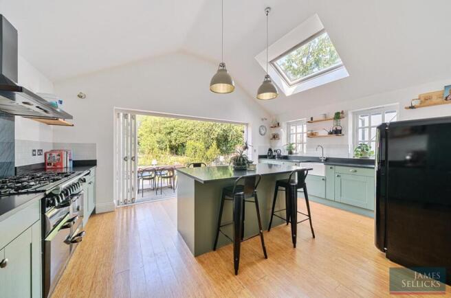 Open Plan Living, Dining, Kitchen Area