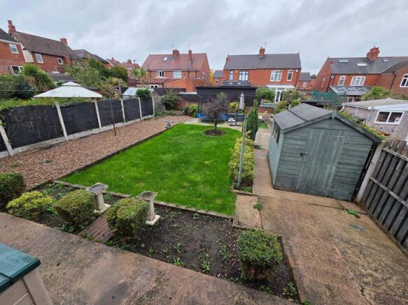 Rear garden