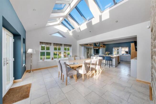 Dining living kitchen