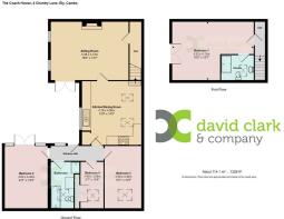 Floor Plan - The Coach House, 4 Chantry Lane, Ely.