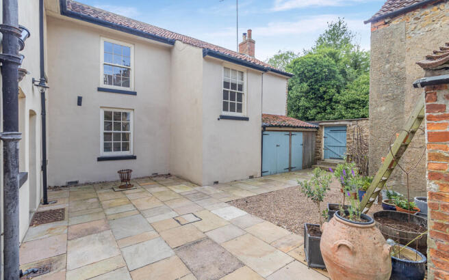 Rear Courtyard