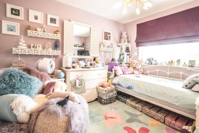 Master Bedroom Currently Used as a Single Bedroom.