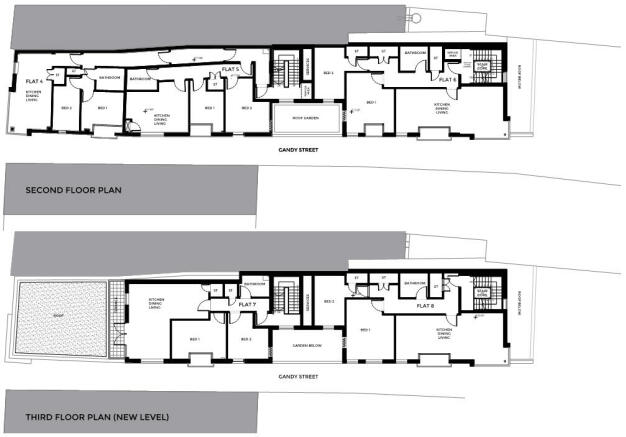 Proposed floorplans