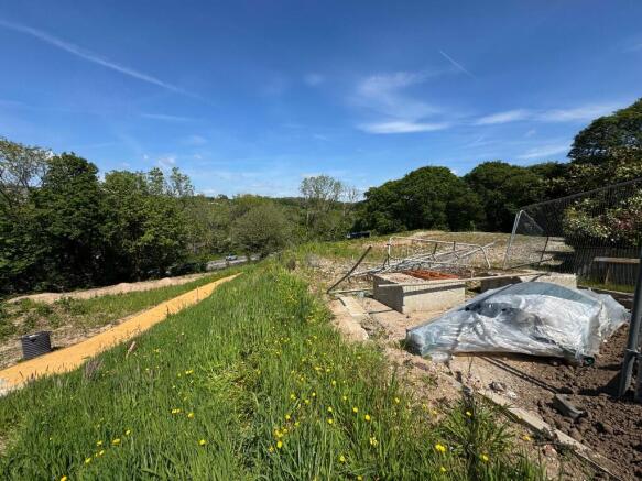 view across site
