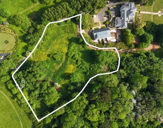 Aerial view of site