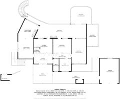 Main level floorplan