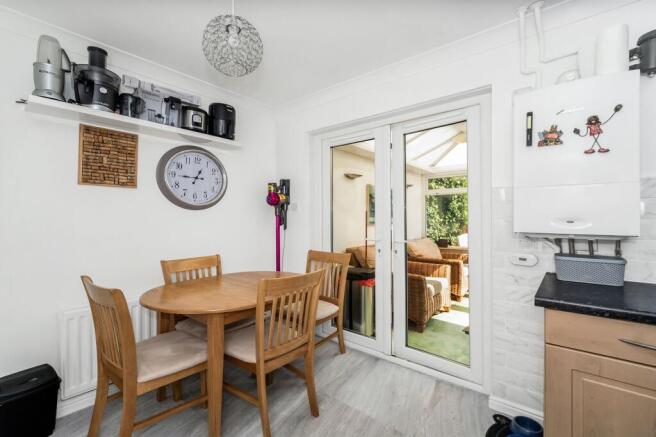 Kitchen with dining room