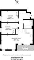 Floorplan area for info only, not for Â£/sq. ft valuation