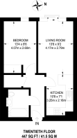 Floorplan area for info only, not for Â£/sq. ft valuation