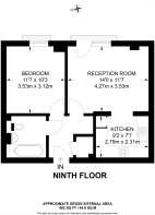 Floorplan area for info only, not for Â£/sq. ft valuation