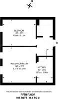 Floorplan area for info only, not for Â£/sq. ft valuation
