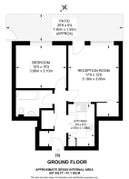 Floorplan area for info only, not for £/sq. ft valuation